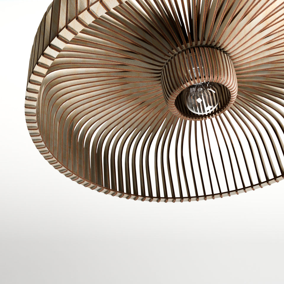 Lumiq Handcrafted Scandinavian Wooden Pendant Light by Frellio – View 10