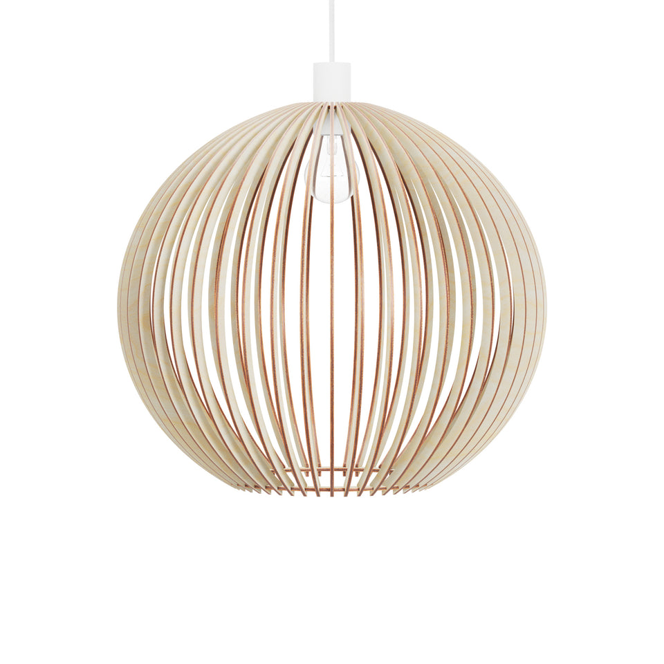 Oviaan Handcrafted Wooden Pendant Light by Frellio – Scandinavian Design